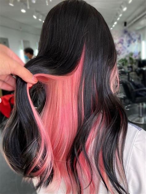 cool hair dye ideas|aesthetic hair color ideas.